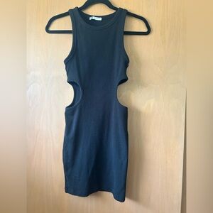 Zara Classic Black Cutout Dress